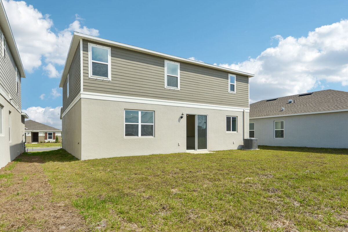 Rear exterior