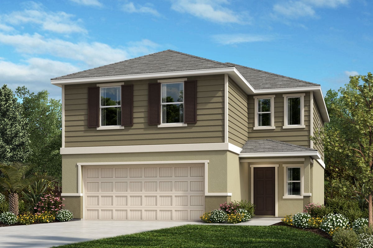 New Homes in Parrish, FL - Sawgrass Lakes I Plan 1908 Elevation E