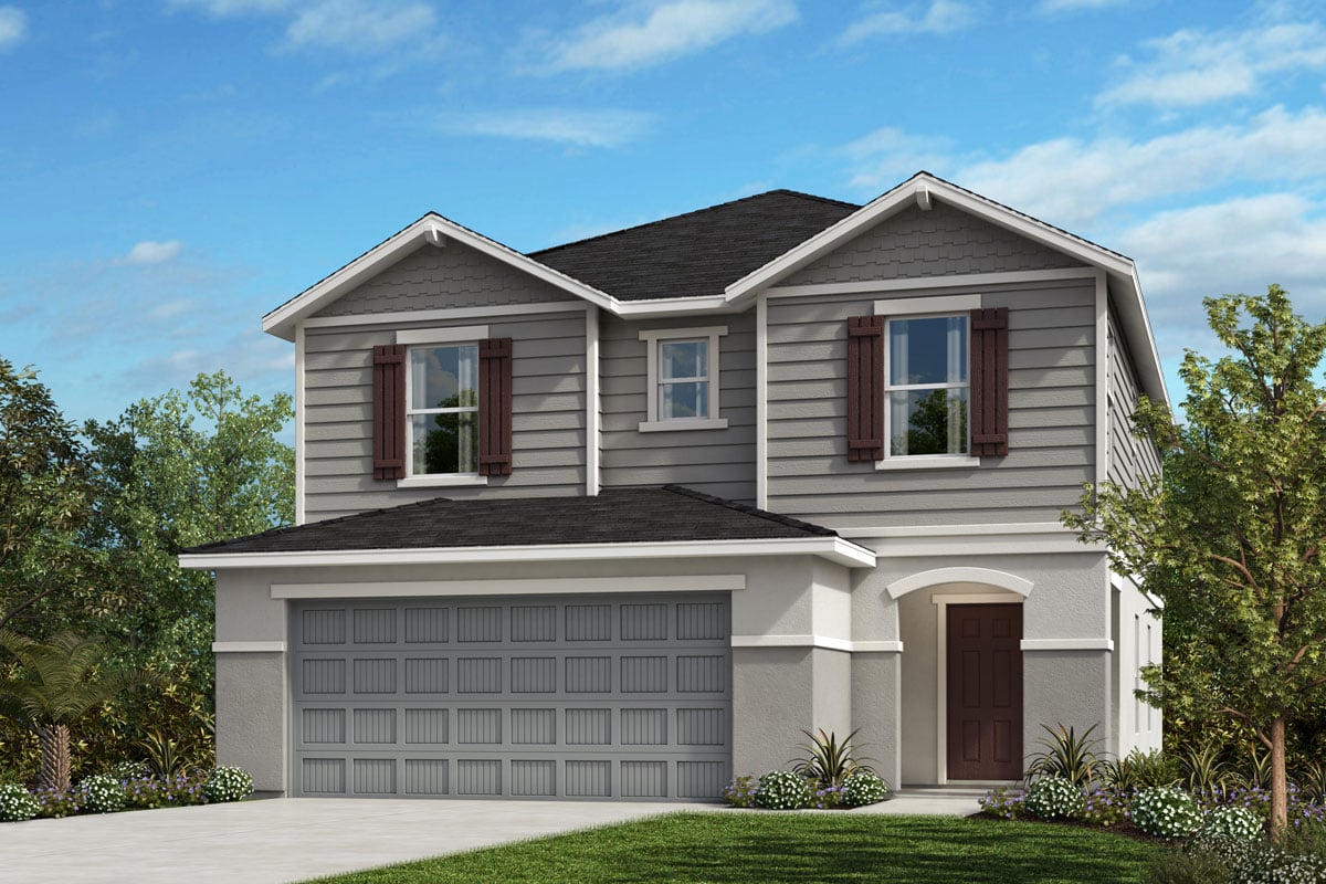 New Homes in Symmes Rd. and Ventana Groves Blvd., FL - Plan 2107