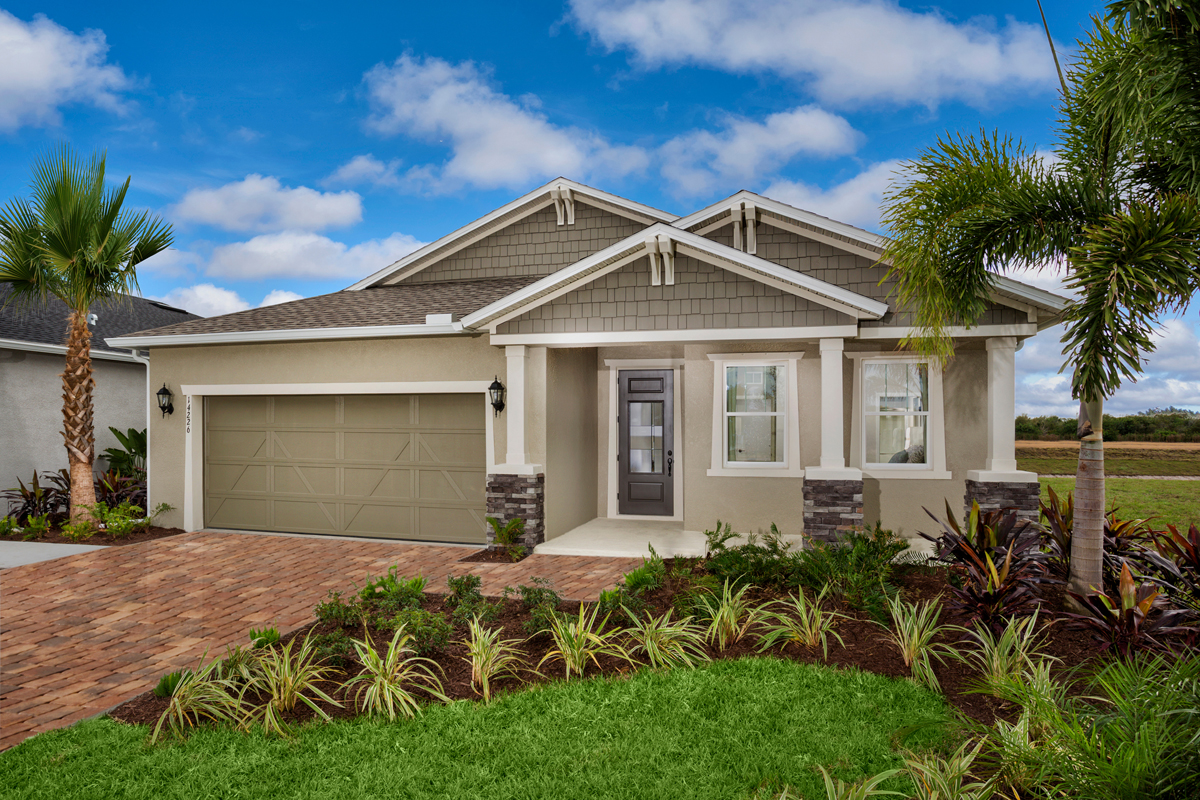 New Homes in Symmes Rd. and Ventana Groves Blvd., FL - Plan 2333
