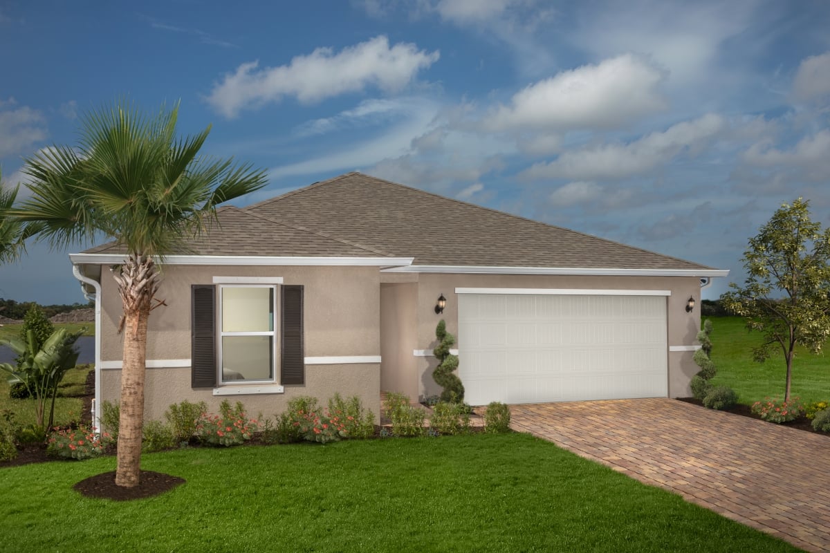 New Homes in Bexley Rd. and Wisteria Loop, FL - Plan 1541 Modeled