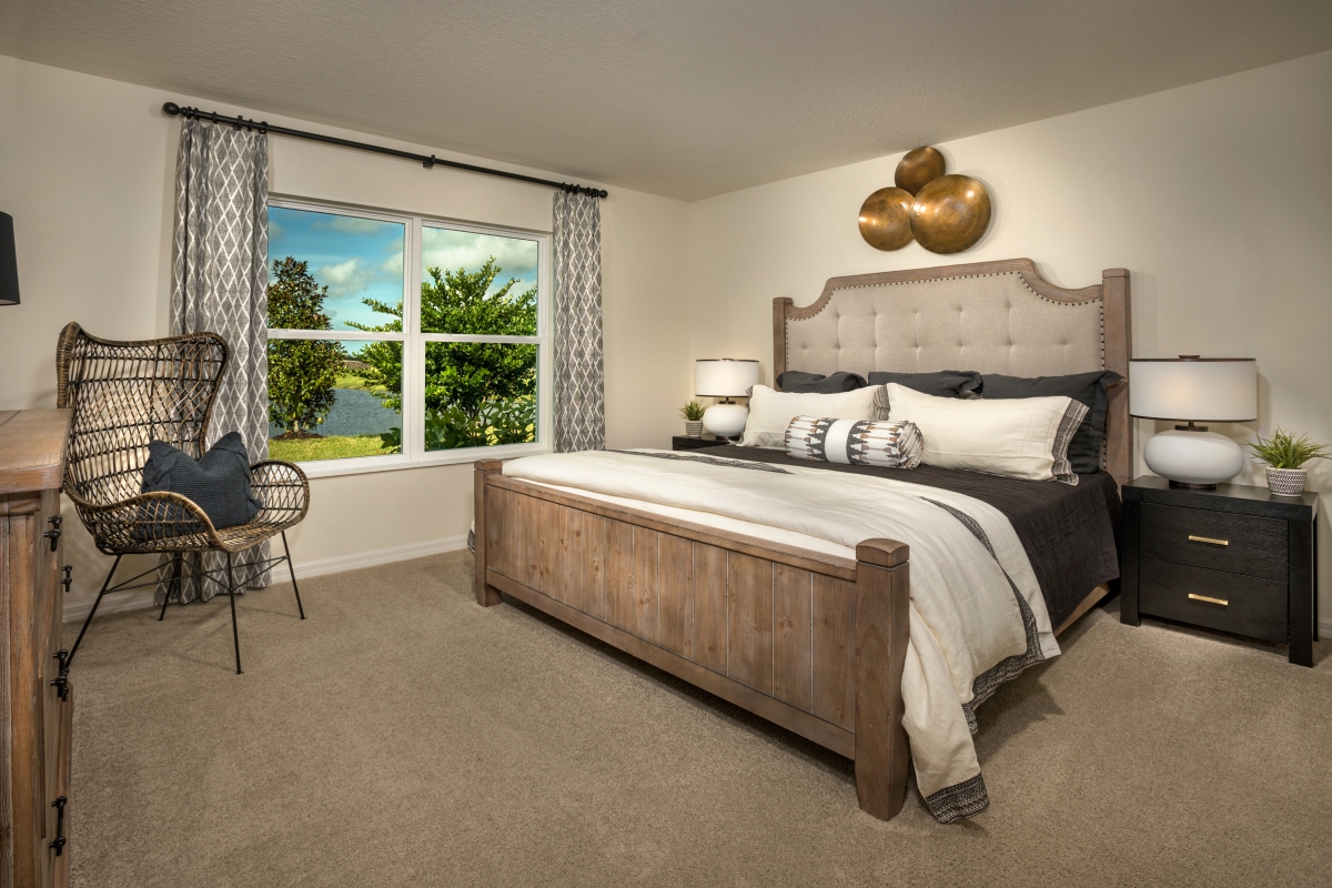 New Homes in Riverview, FL - Magnolia Creek Plan 1541 Primary Bedroom