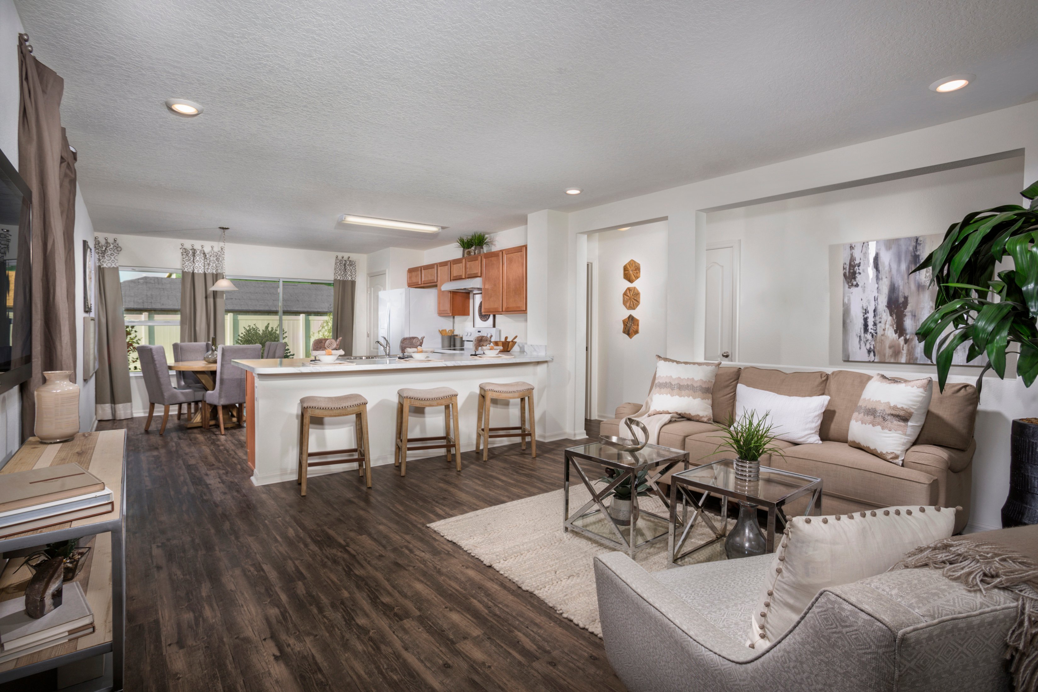 New Homes in Riverview, FL - Magnolia Creek Plan 1346 Great Room