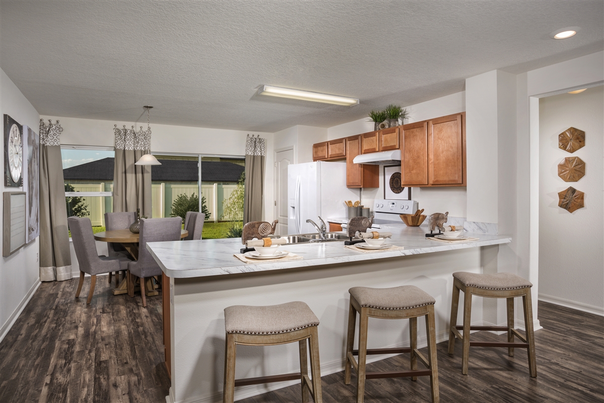 New Homes in Riverview, FL - Magnolia Creek Plan 1346 Kitchen