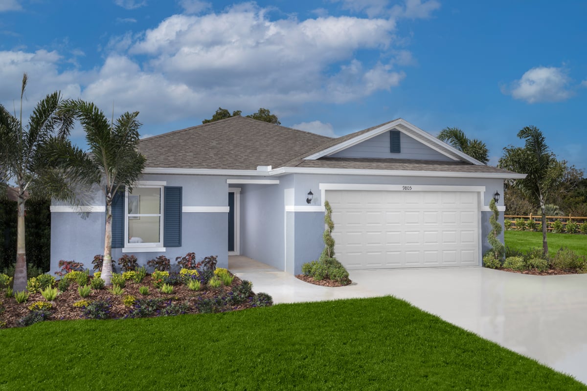 New Homes in Symmes Rd. and Ventana Groves Blvd., FL - Plan 1707 Modeled