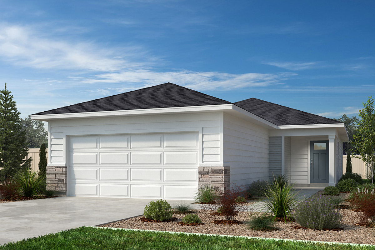 Exterior C with optional masonry