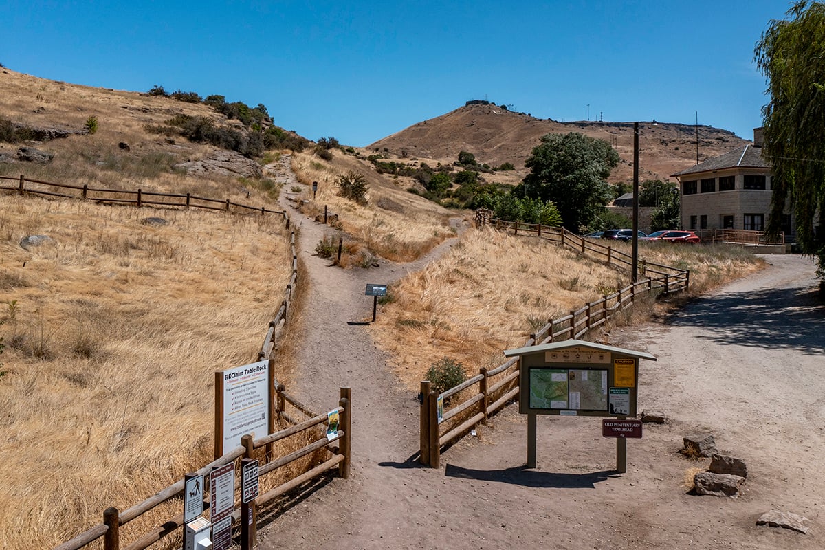 Near Table Rock Trailhead