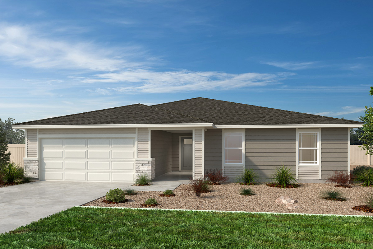 Exterior C with optional stone