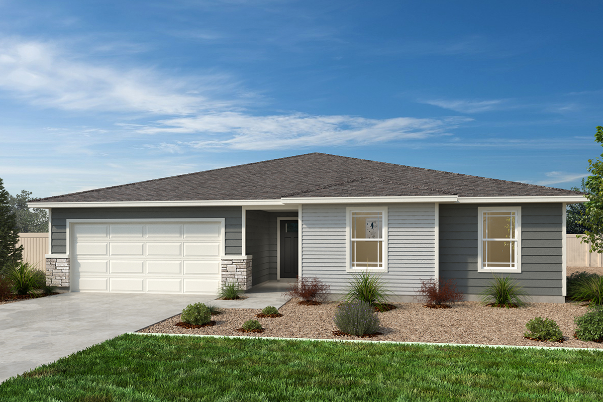 Exterior C with optional masonry