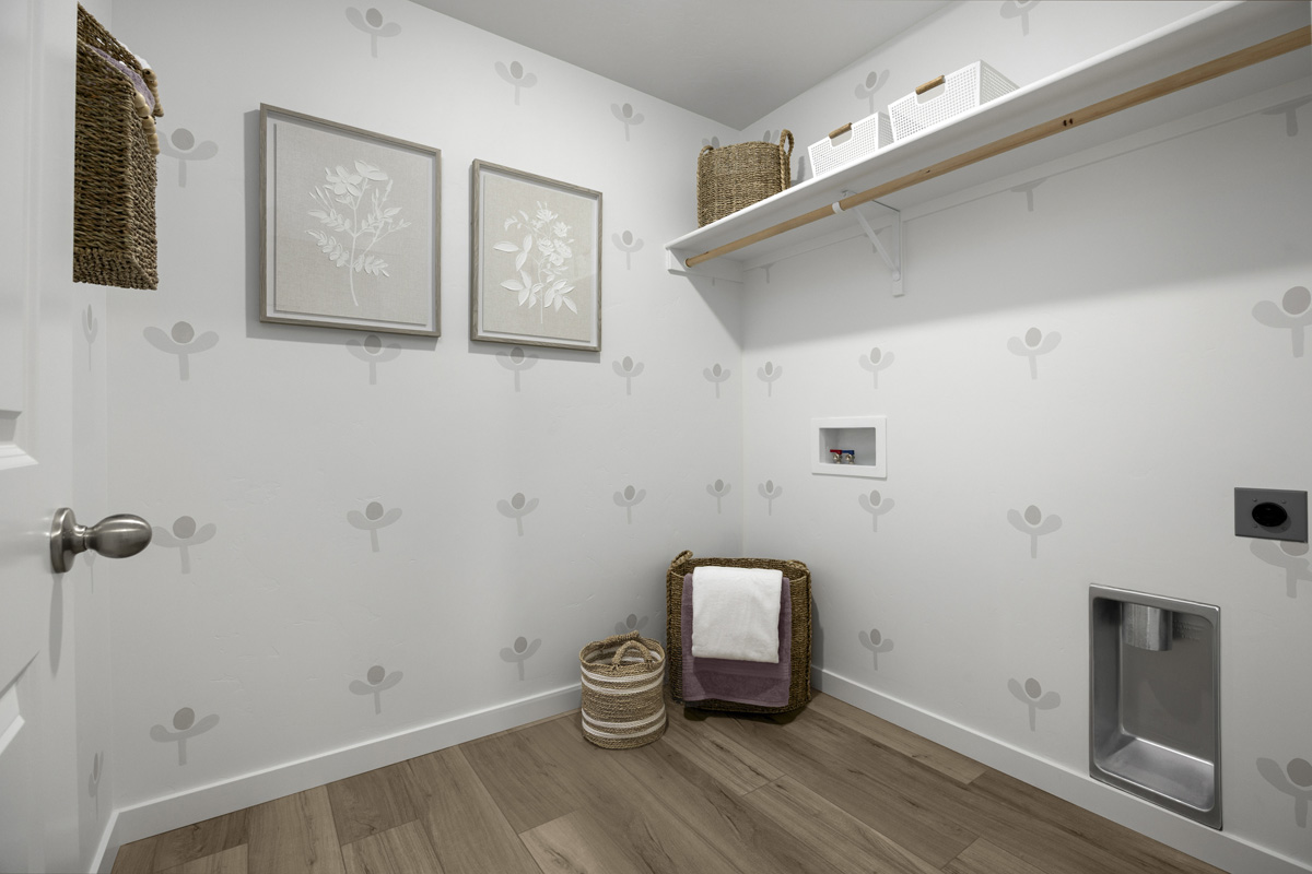 Dedicated laundry room