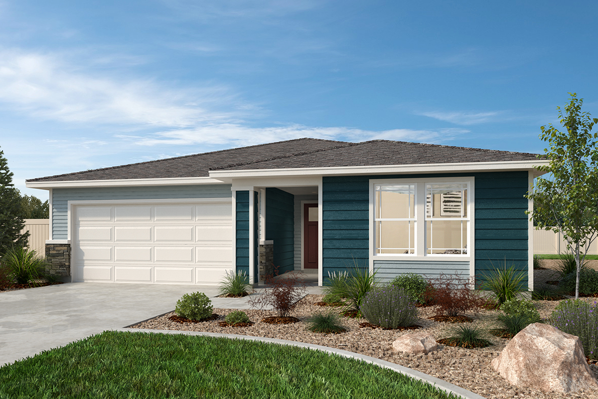 Exterior C with optional masonry