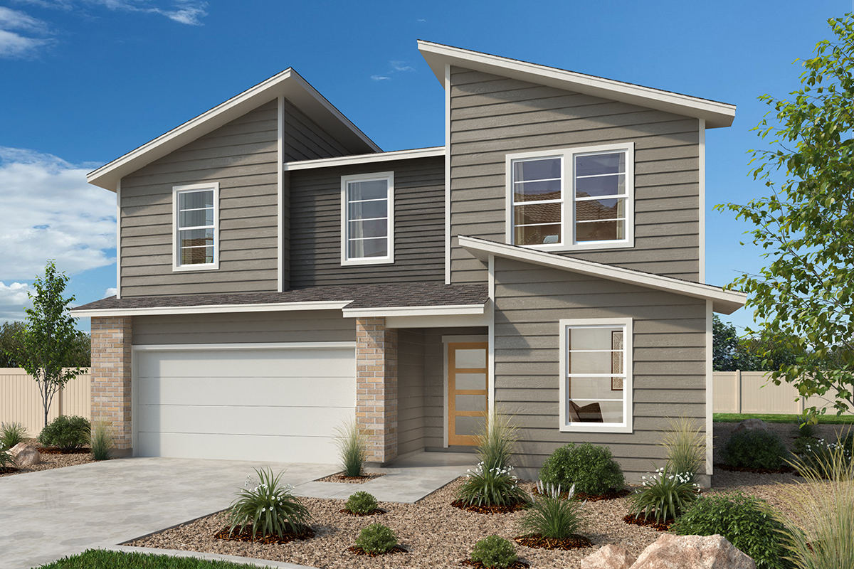 Exterior D with optional masonry