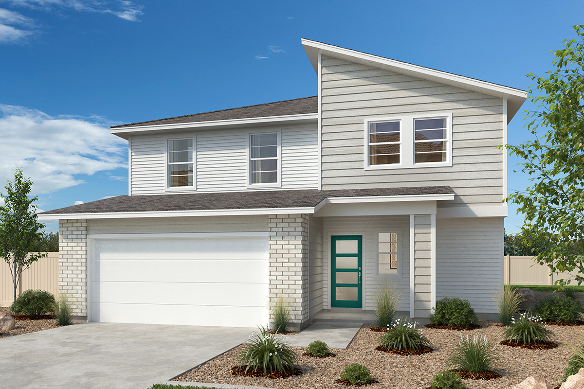 Exterior D with optional masonry