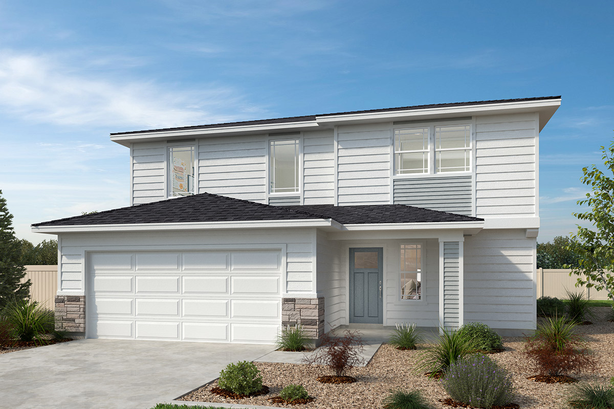 Exterior C with optional stone