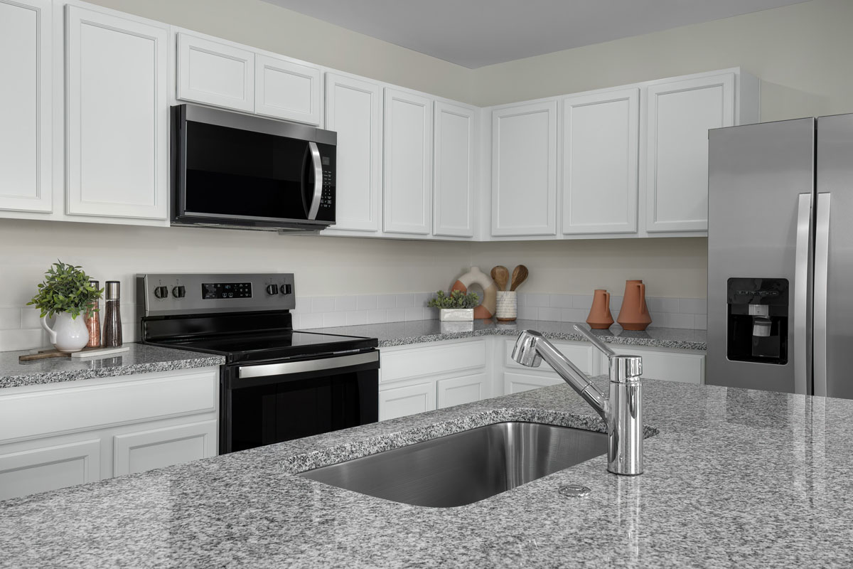 Granite countertops