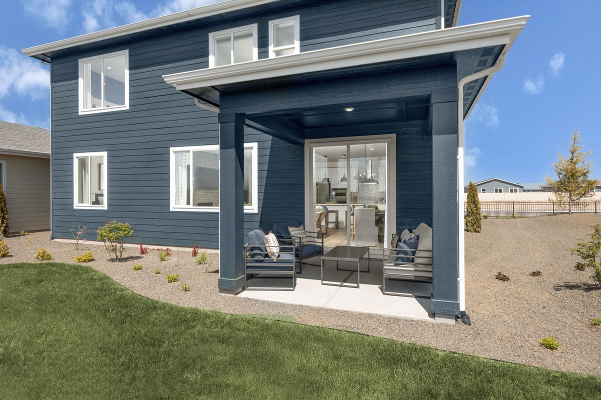 Covered patio