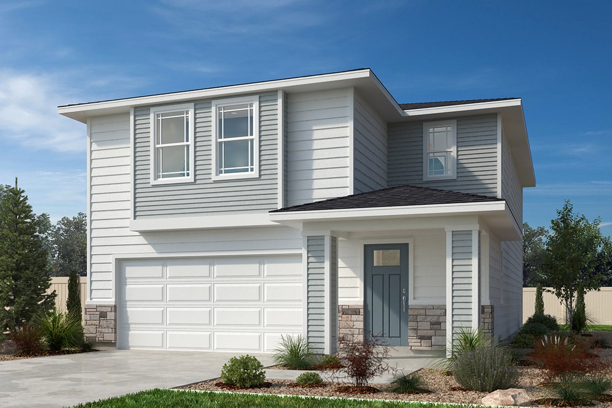 Exterior C with optional stone