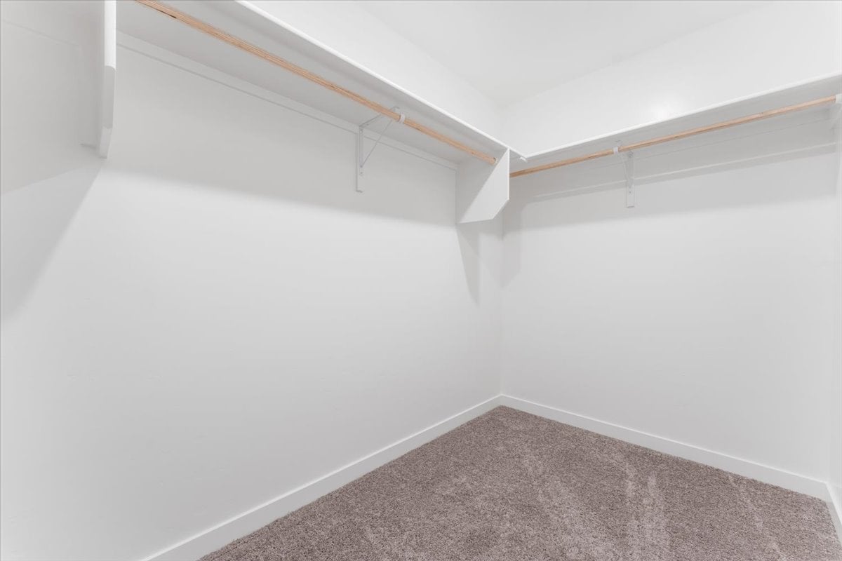 Primary walk-in closet