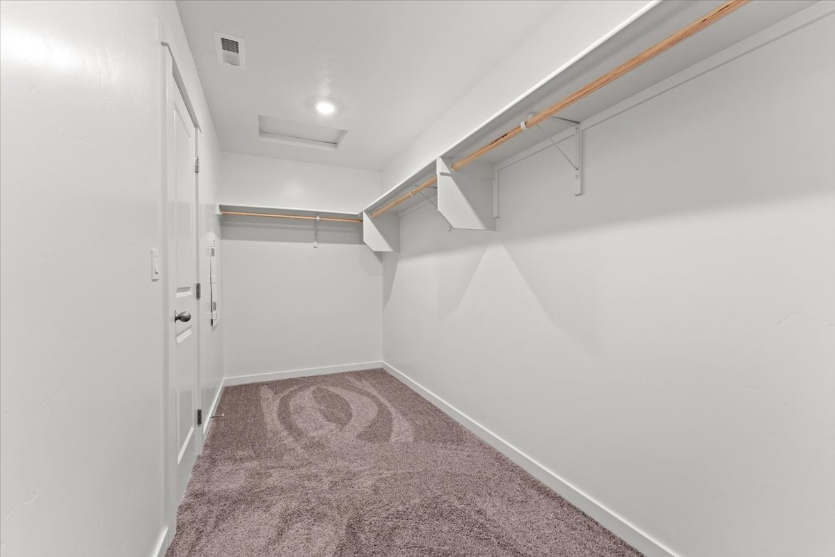 Primary walk-in closet