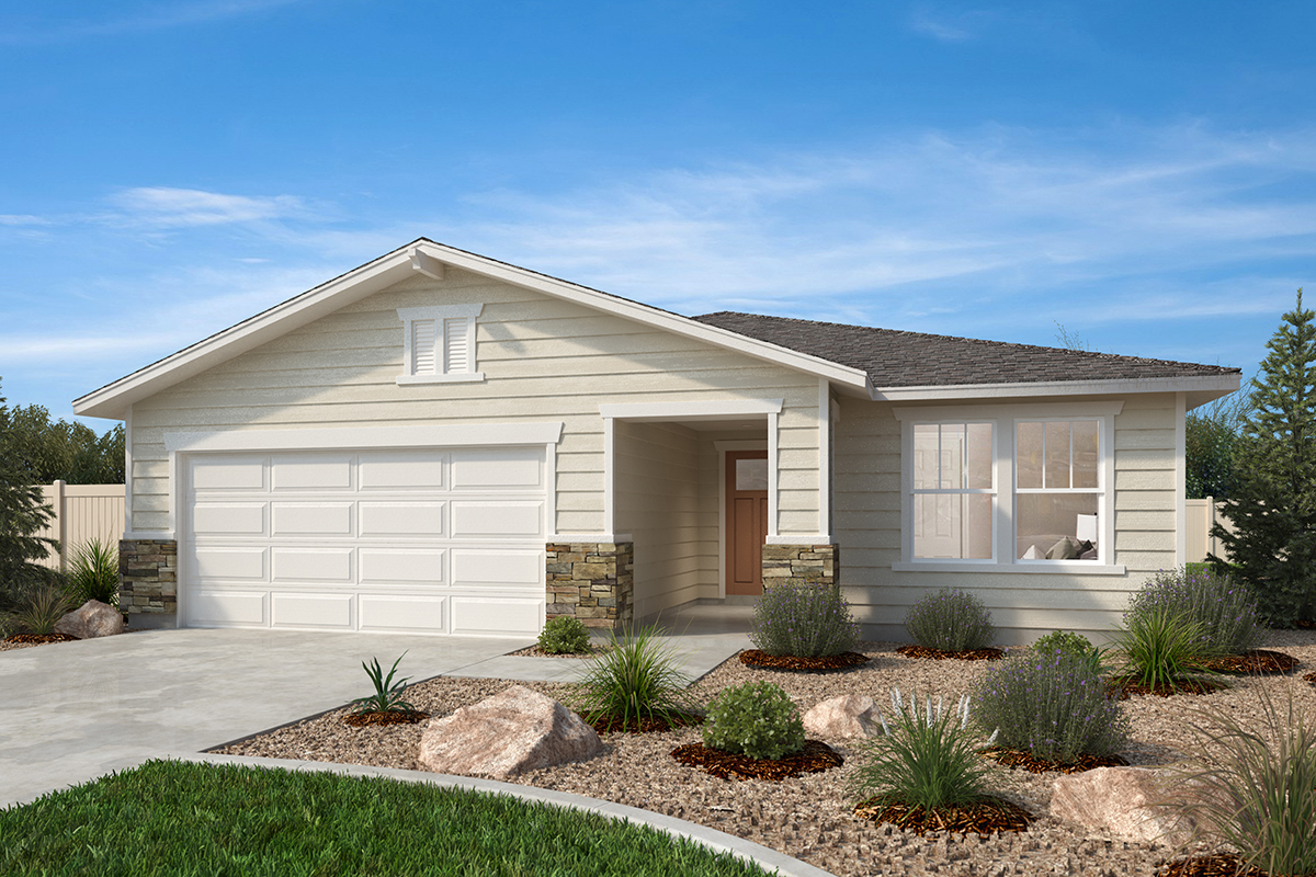 Exterior B with optional masonry