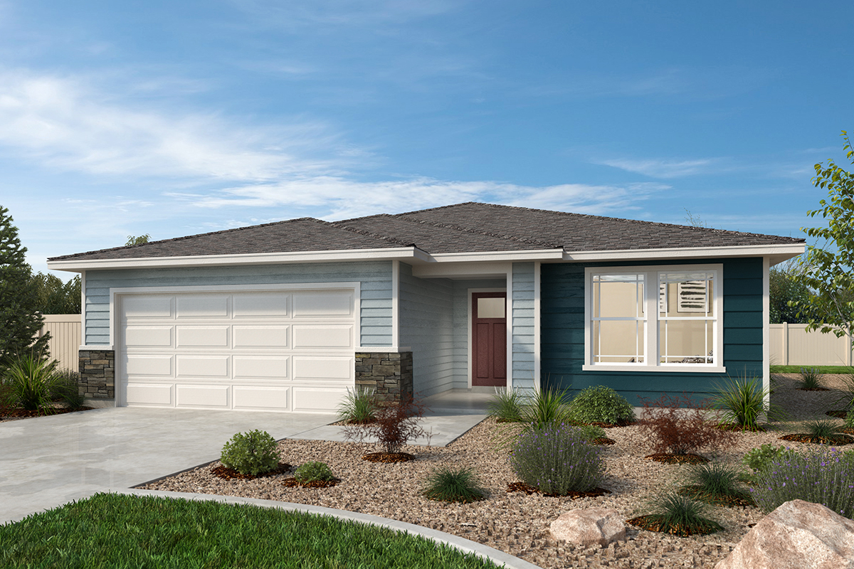 Exterior C with optional masonry