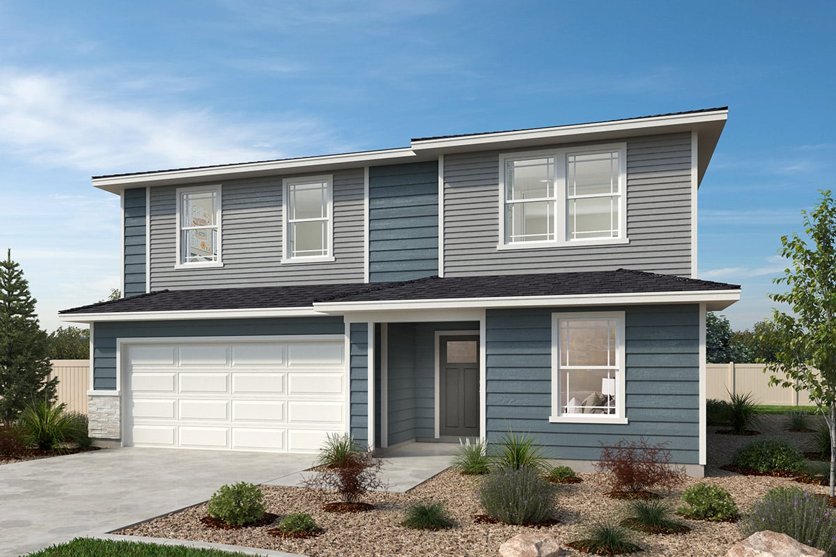 Exterior C with optional stone