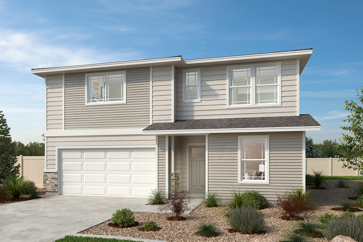 Exterior C with optional masonry