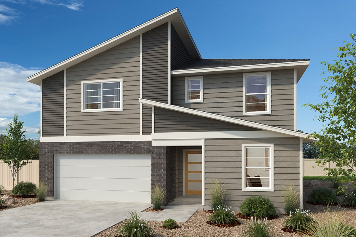 Exterior D with optional stone