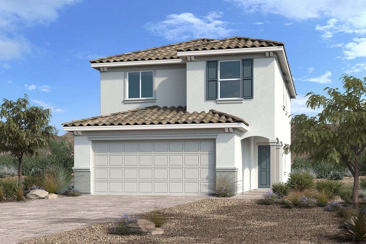 New Homes in Las Vegas, NV - Belcarra Plan 1590 Elevation E