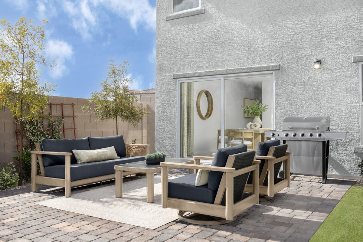Back patio