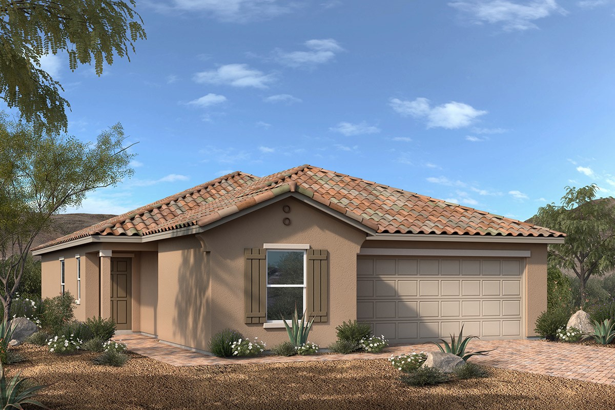 New Homes in Las Vegas, NV - Reserves at Cassia Plan 1550 Elevation A