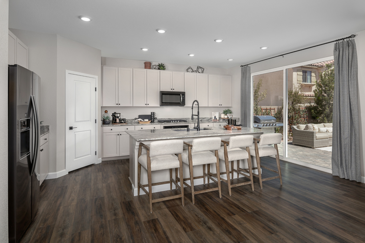 New Homes in Las Vegas, NV - Reserves at Cassia Plan 3066 Kitchen