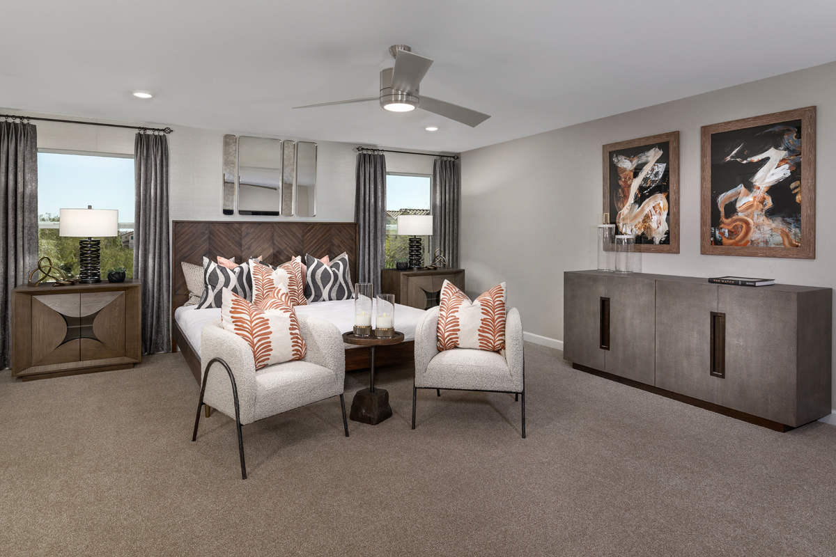 New Homes in Las Vegas, NV - Reserves at Cassia Plan 3066 Primary Bedroom