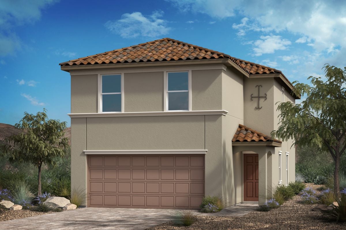 New Homes in Las Vegas, NV - Landings at Copper Ranch Plan 1768 Elevation E