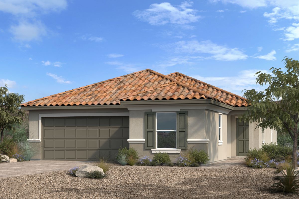New Homes in Las Vegas, NV - Reserves at Copper Ranch Plan 1849 Elevation E