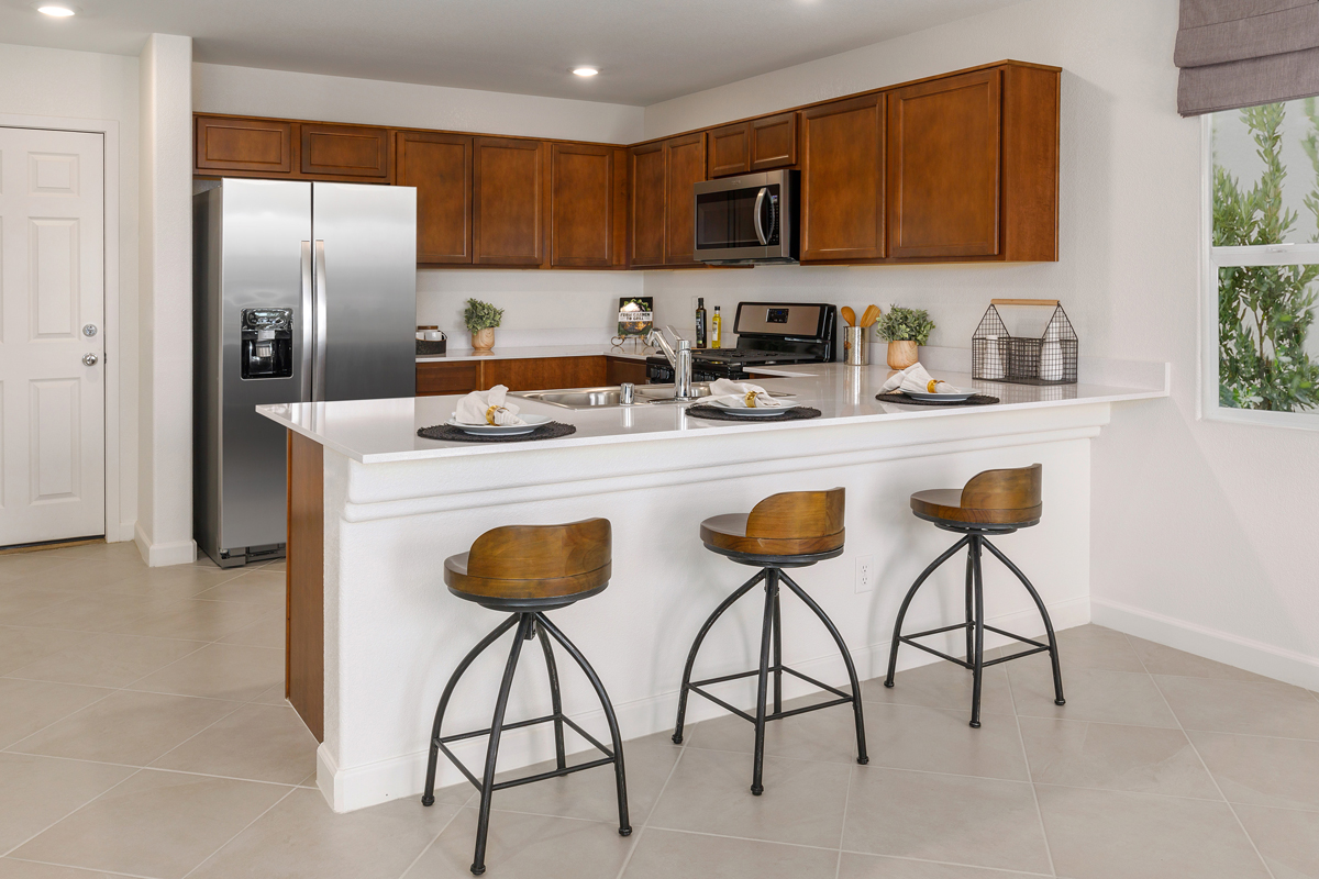 New Homes in Las Vegas, NV - Landings at Copper Ranch Plan 1590 Kitchen