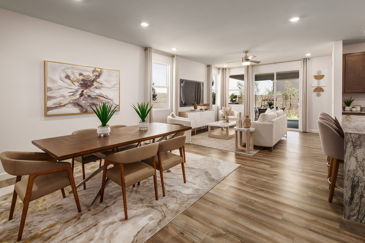 New Homes in Las Vegas, NV - Reserves at Copper Ranch Plan 1849-X Great Room