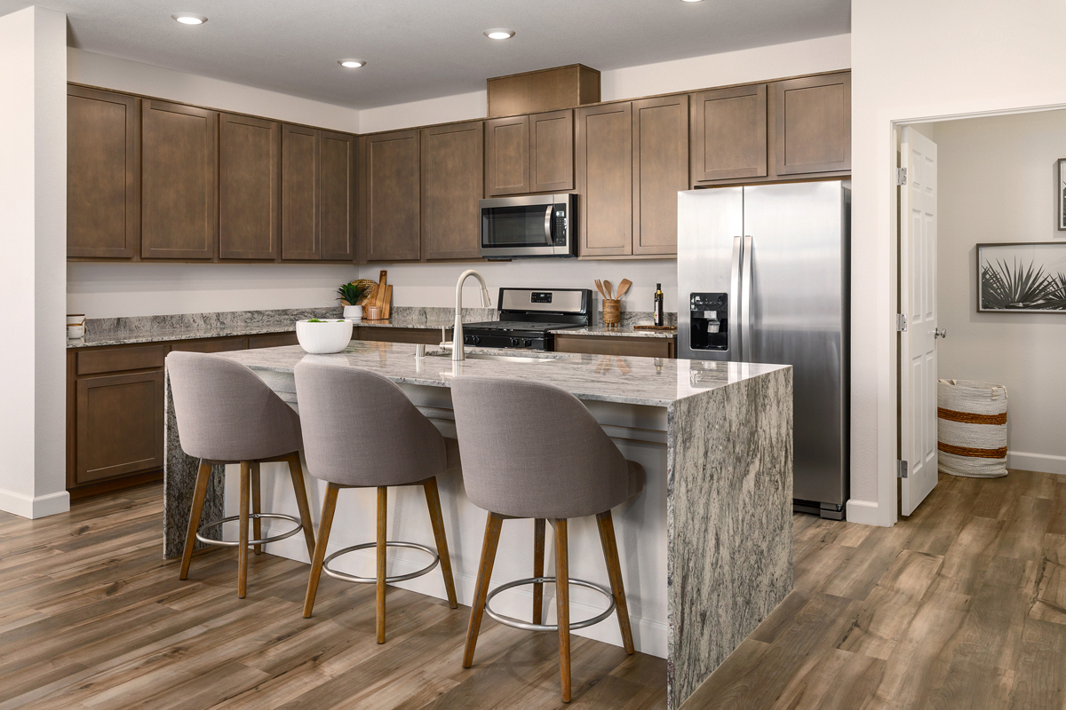New Homes in Las Vegas, NV - Reserves at Copper Ranch Plan 1849-X Kitchen