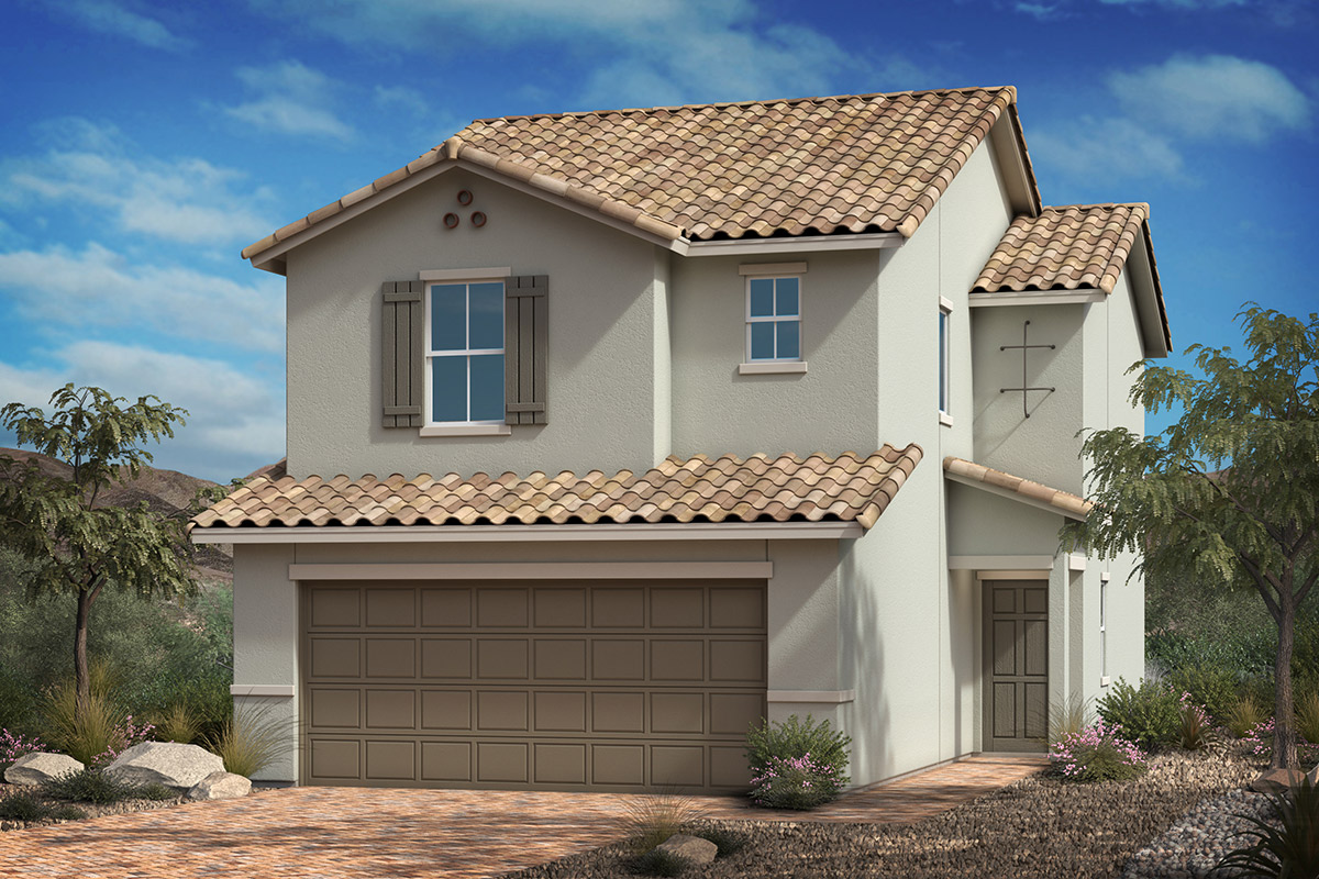 New Homes in 9821 Cluny Ave., NV - Plan 1455 Modeled