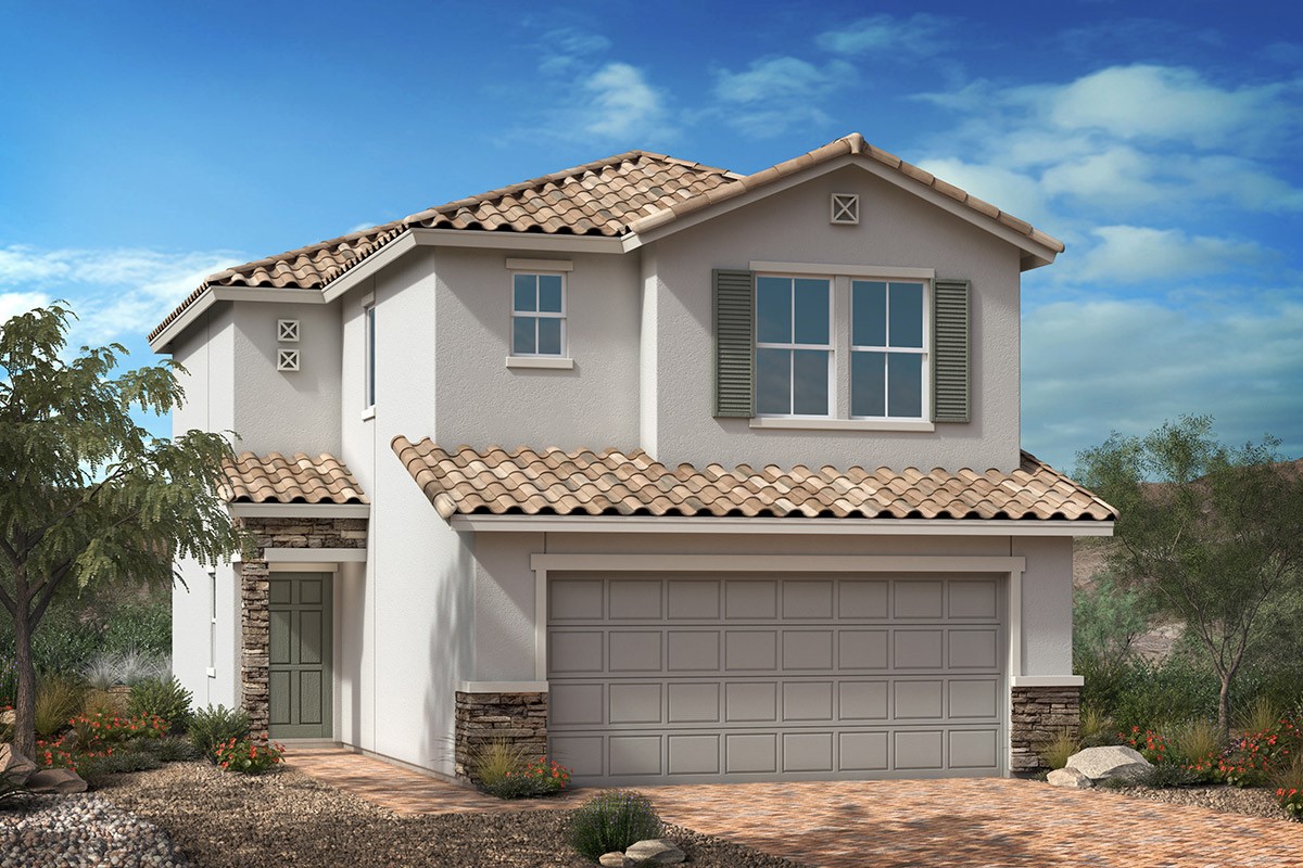 Exterior B with optional stone