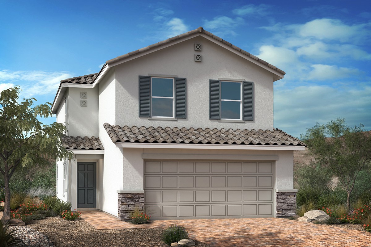 Exterior B with optional stone