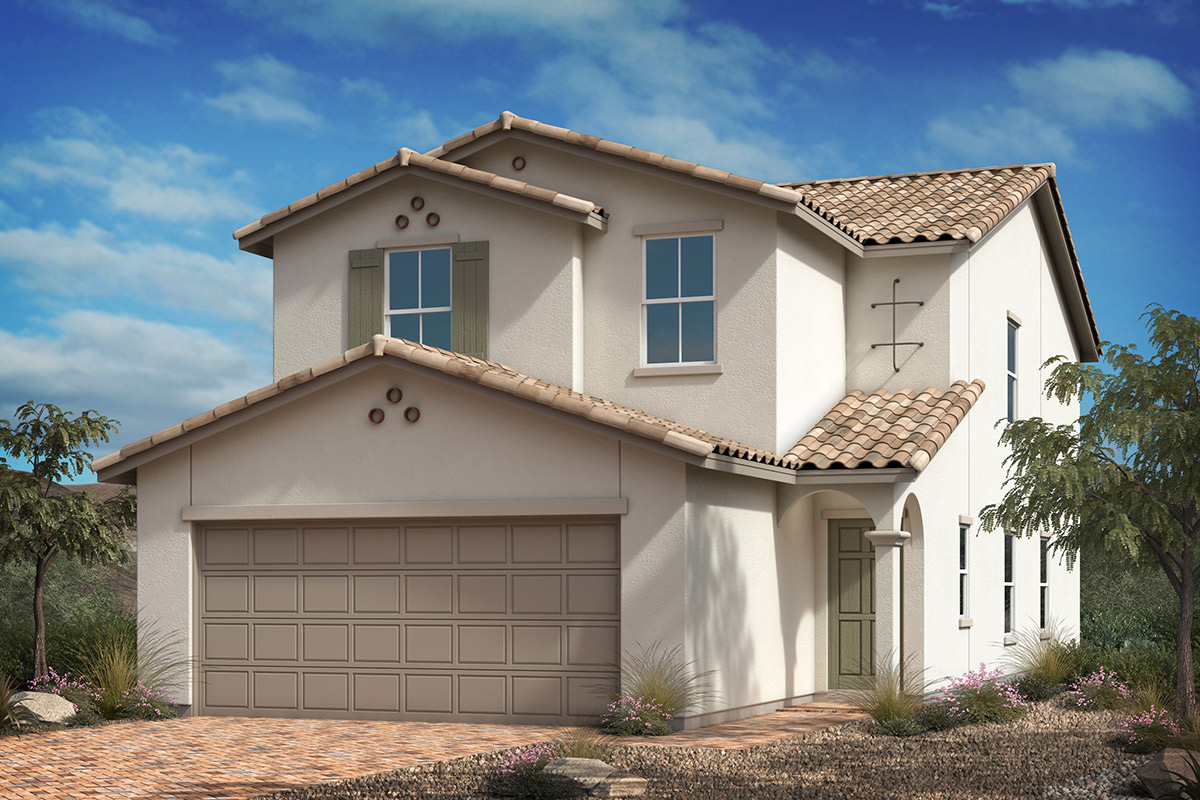 New Homes in Las Vegas, NV - Durham West Plan 2124 Elevation A