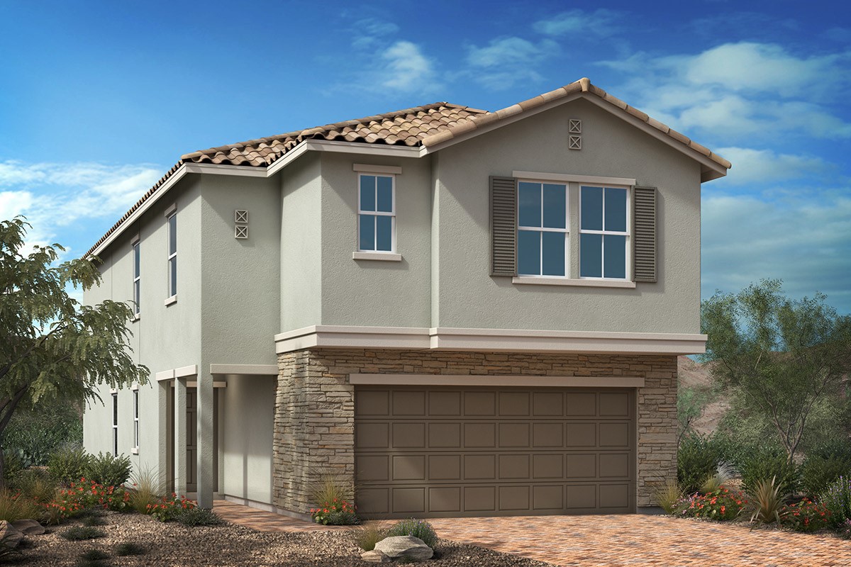 Exterior B with optional stone