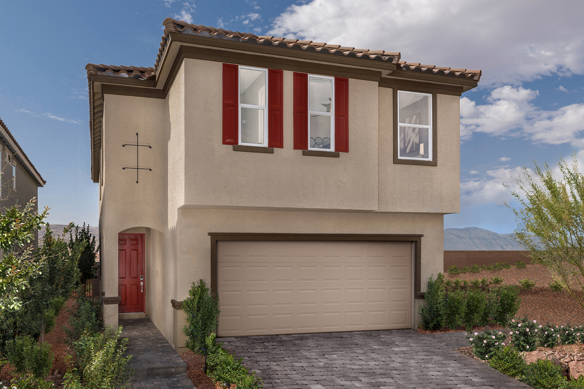 New Homes in 9821 Cluny Ave., NV - Plan 2469 Modeled