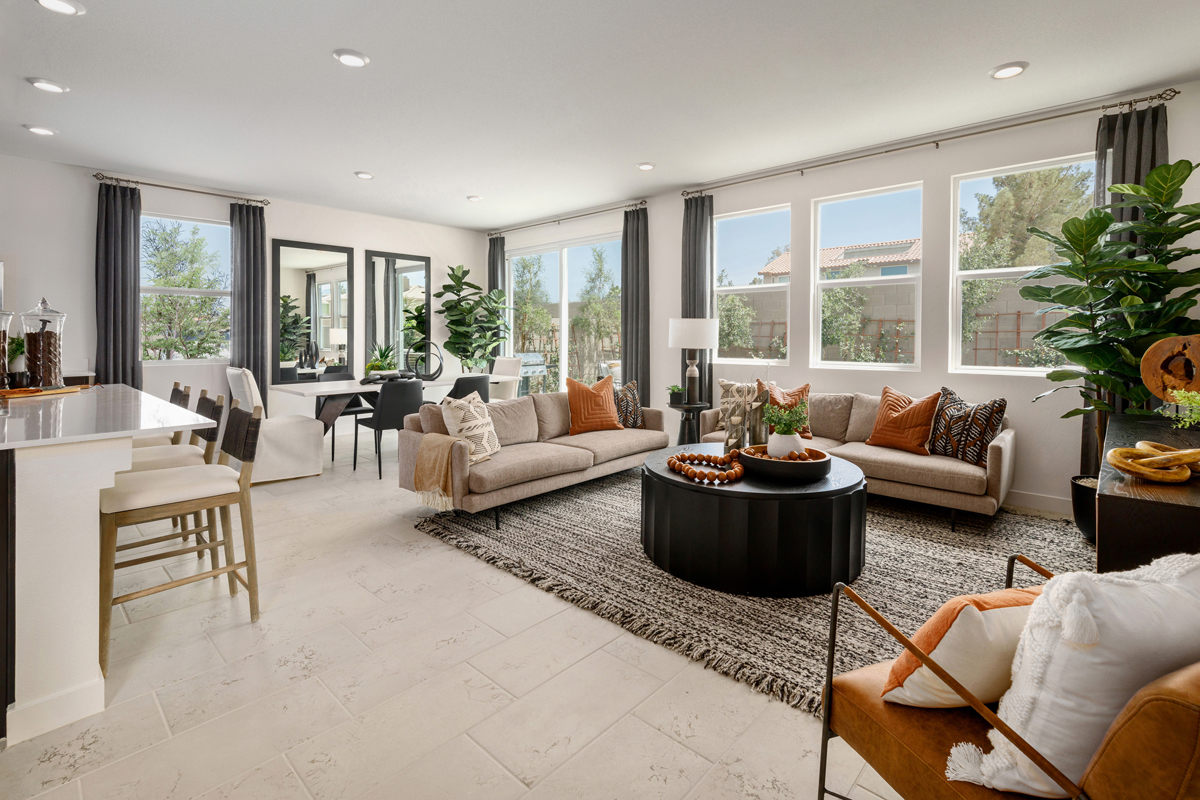 New Homes in Las Vegas, NV - Gilmore Grove Plan 2469 Great Room