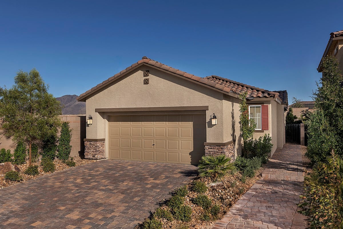 New Homes in 3433 Oristano Ln., NV - Plan 1150 Modeled