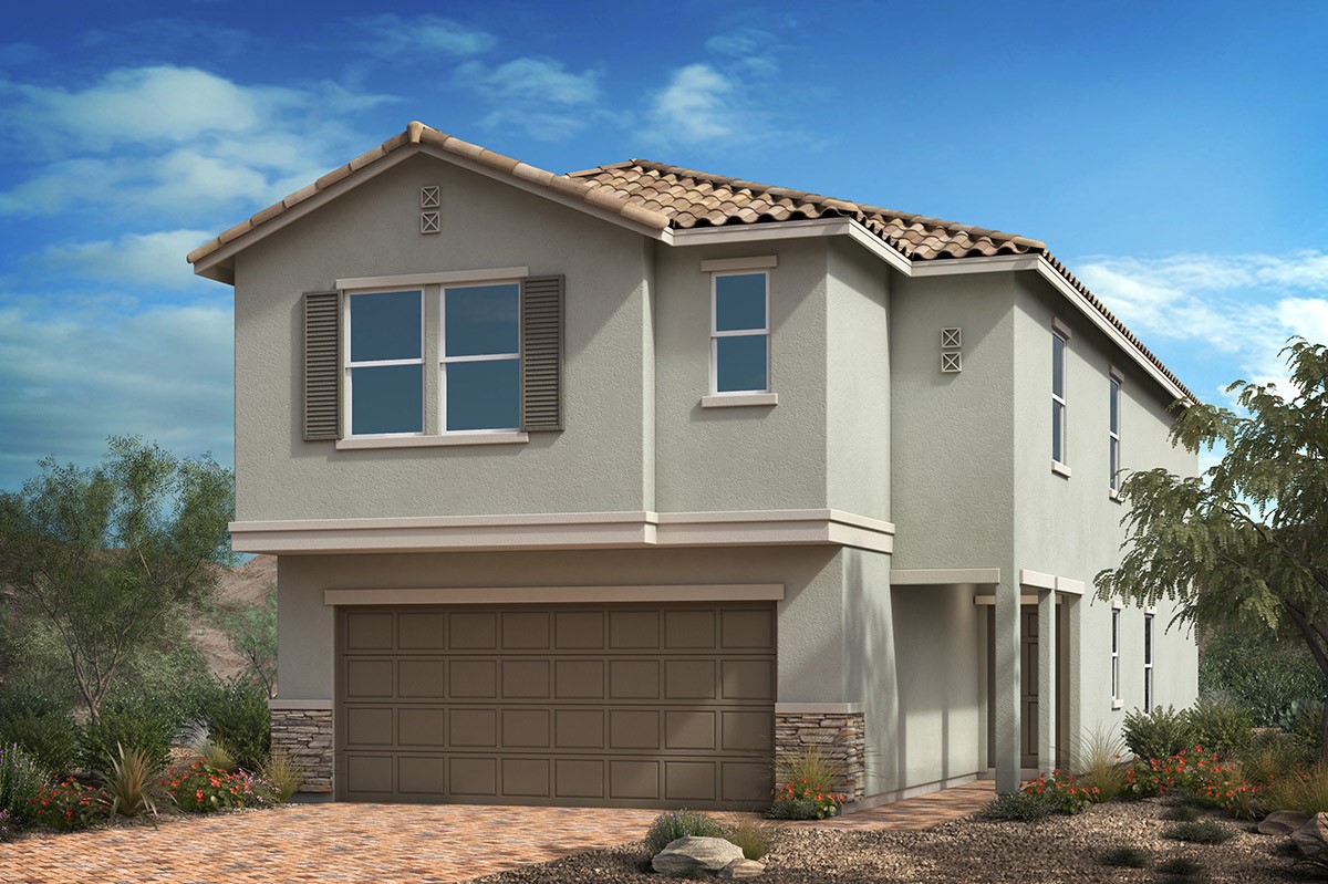 Elevation B garage left