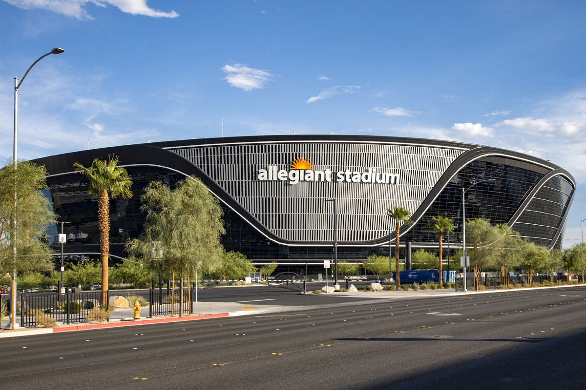 Nearby Allegiant Stadium 