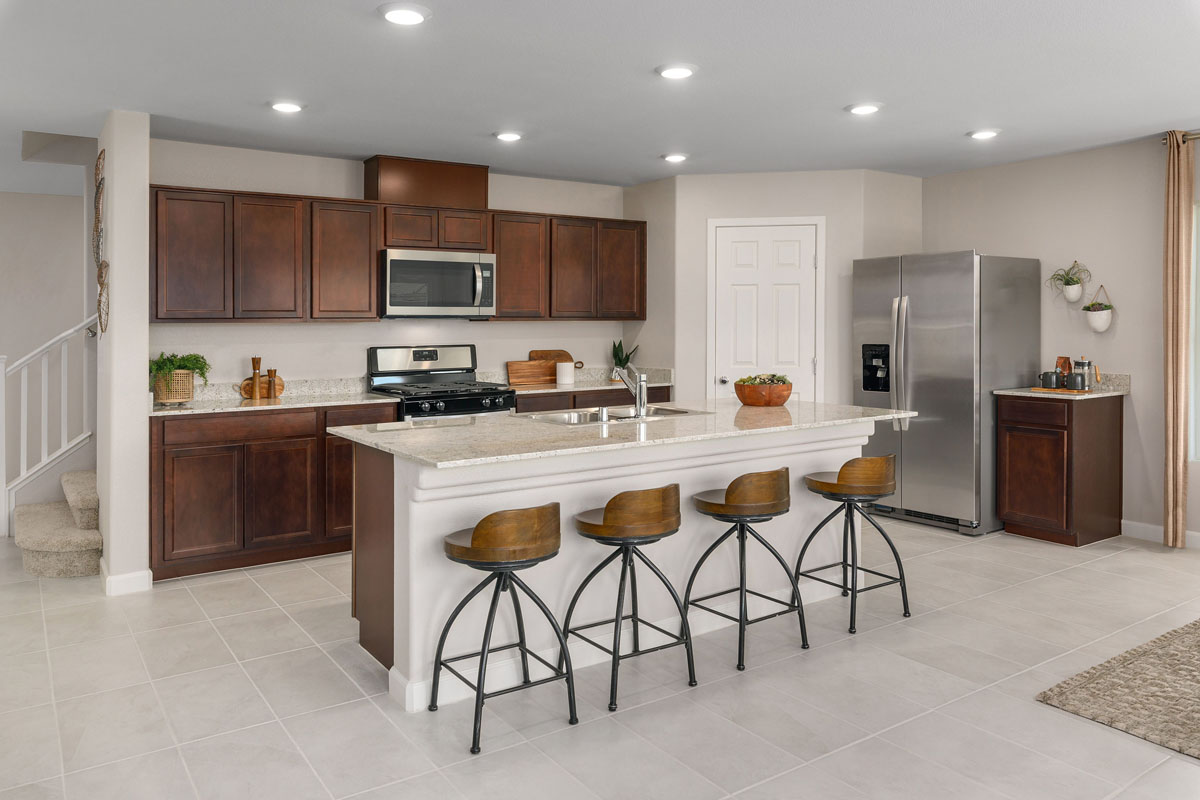 New Homes in Las Vegas, NV - Landings at Montalado North Kitchen 