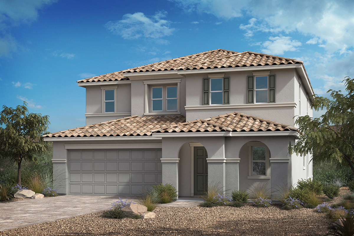 New Homes in Las Vegas, NV - Reserves at Montalado North Plan 2993 Elevation E